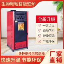 物质颗粒取暖炉智能无烟颗粒炉自动冬季采暖炉家用供暖设备