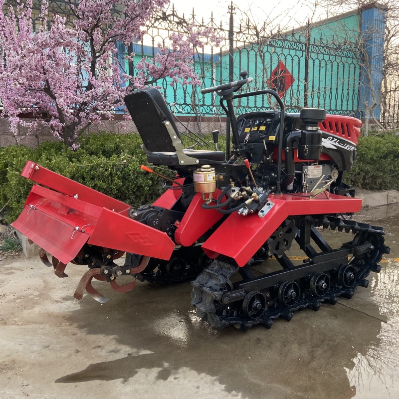 履带旋耕机乘坐式水旱两用履带旋耕机厂家直供
