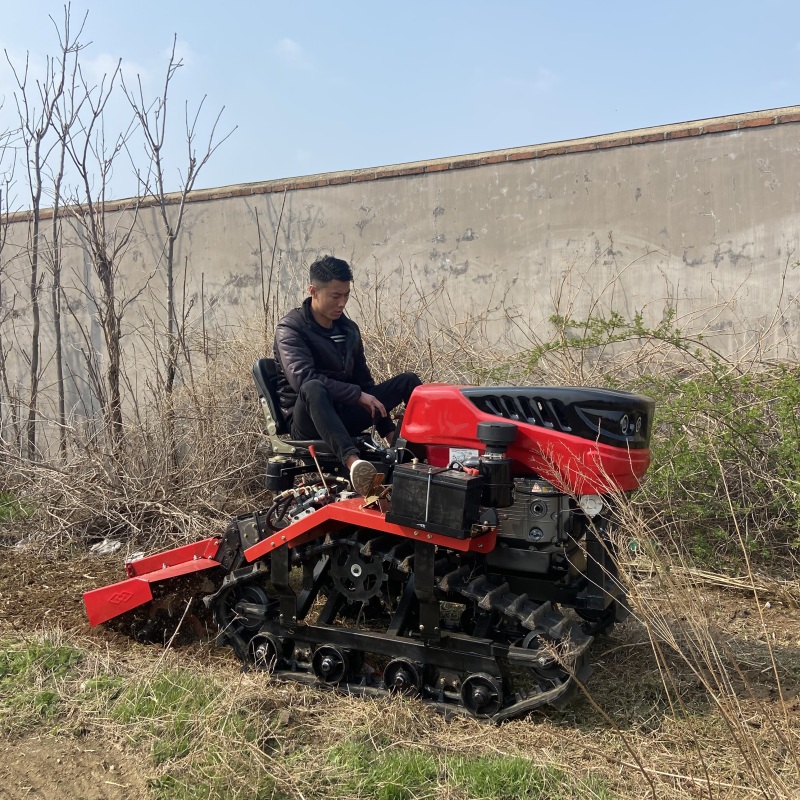 履带旋耕机乘坐式水旱两用履带旋耕机厂家直供