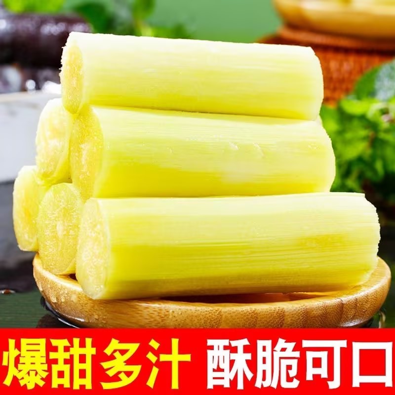 云南黄金甘蔗，普洱黄金甘蔗，黑皮甘蔗商超档口甘蔗产地直供