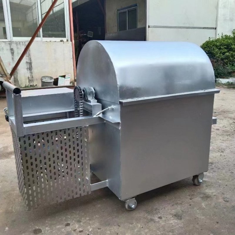 花生瓜子炒货机燃煤两用滚筒式炒货机翻炒机