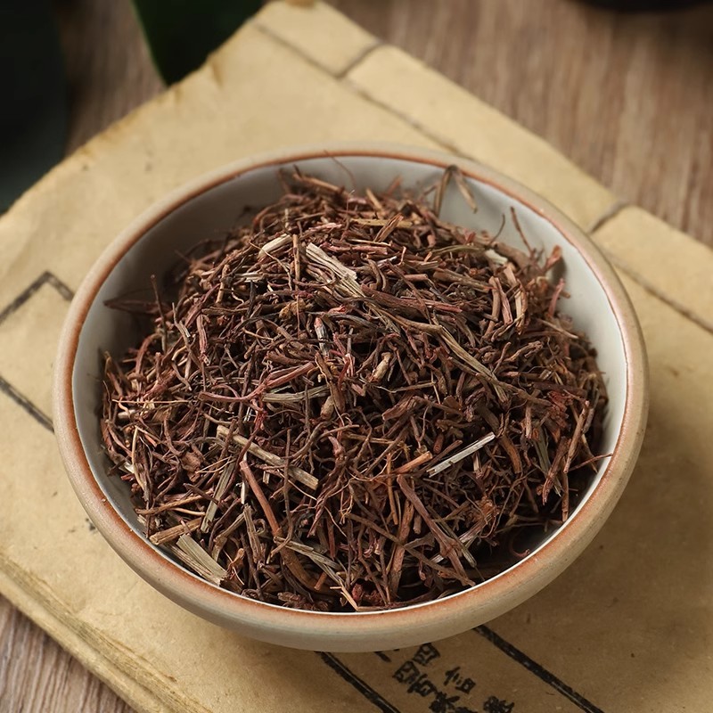天然云南野生茜草根500g包邮中药材血见愁破血草红