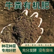 发酵牛粪有机肥瓜果蔬菜药材茶场通用改良土壤