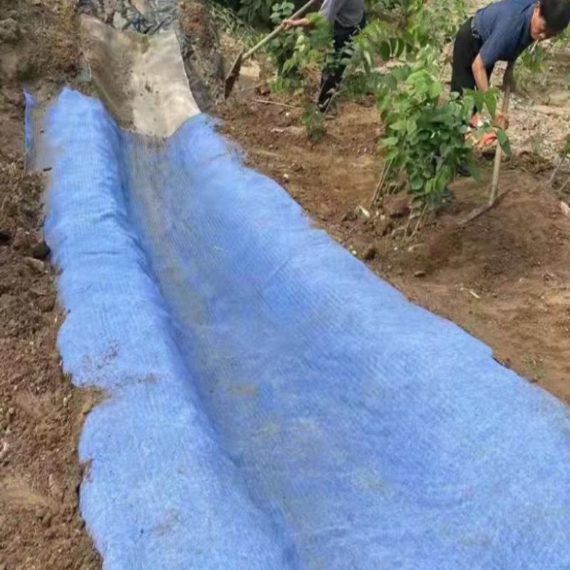 8kg水泥毯鱼塘水渠河道护坡水泥毯水泥制成的毯子