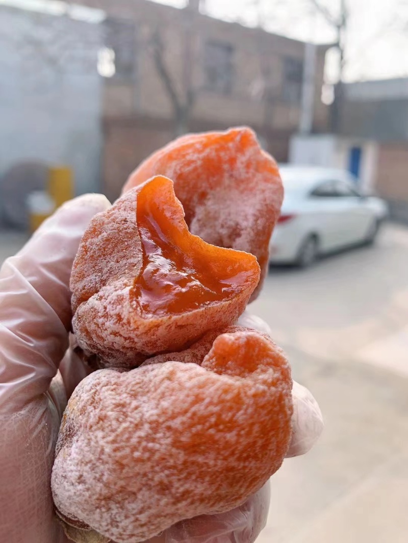 柿饼陕西富平产地富平柿饼手工制作价格优惠保质保量