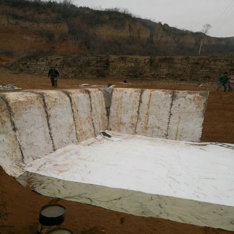 水渠池塘护坡防渗混凝土固化水泥毯U型搭接