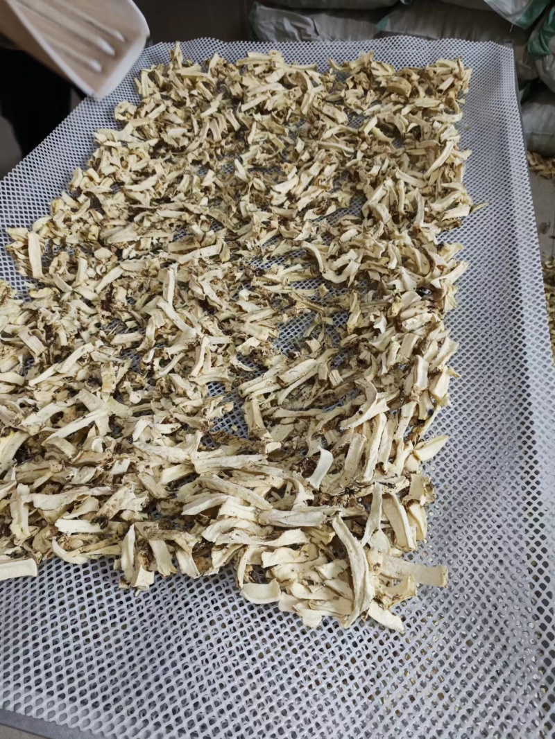 云南本地老品种魔芋干魔芋丝红芽口白心花魔芋粘性好出粉率高