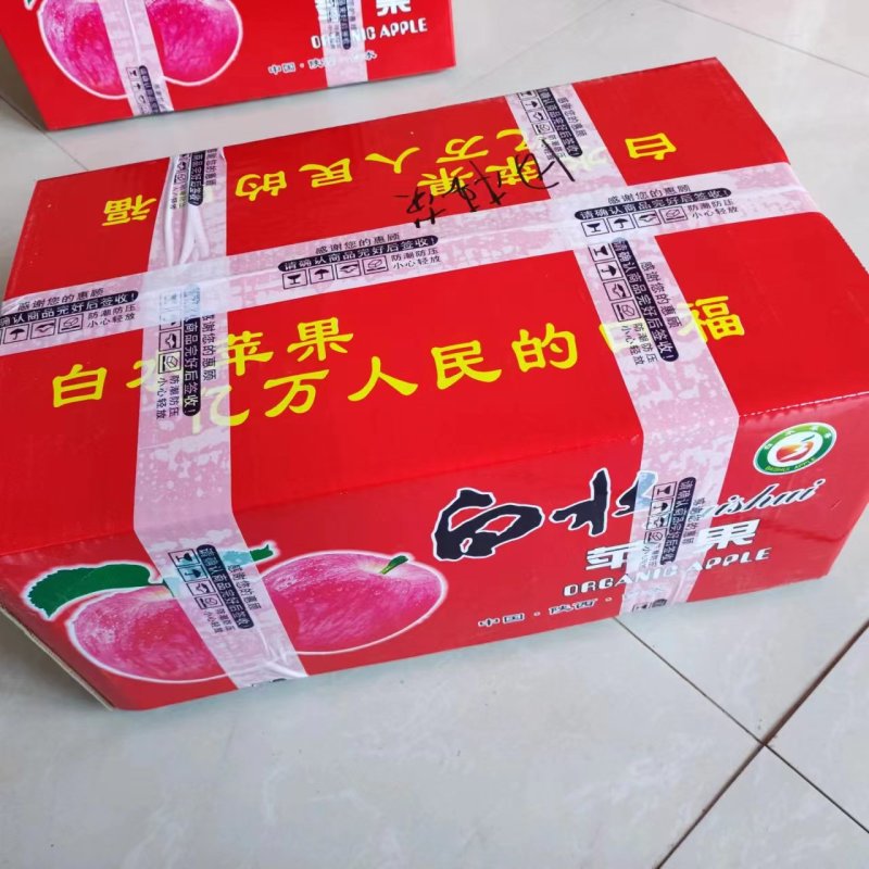 陕西精品苹果一件代发价格透明品质保证欢迎老板前来采购