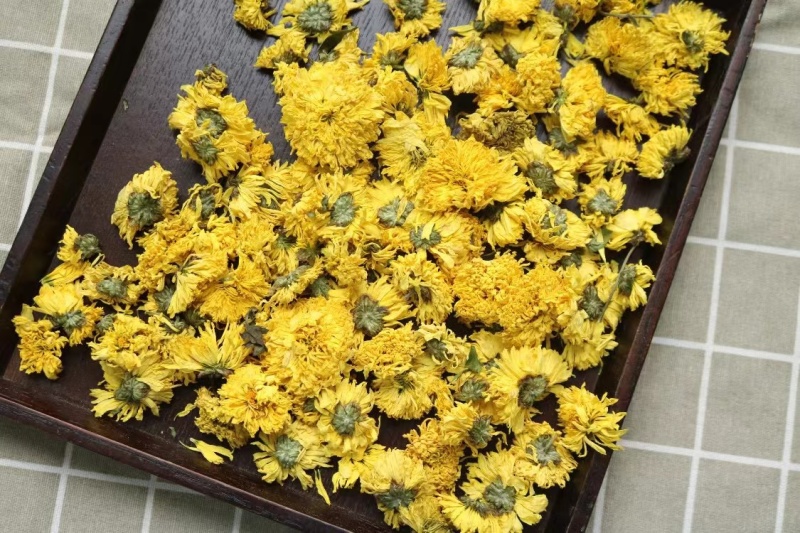 徽州皇菊罐装黄花茶胎菊婺源小黄菊花茶