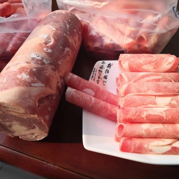 河北祥品羔羊肉卷鲜嫩不膻肥瘦相间品质保证厂家直发