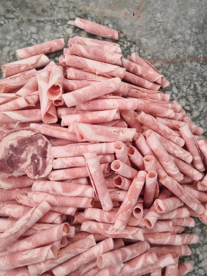 河北祥品羔羊肉卷鲜嫩不膻肥瘦相间品质保证厂家直发