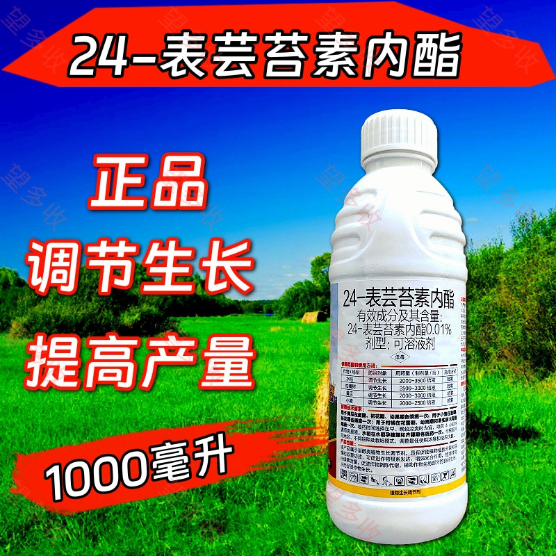 妙卡24表芸苔素活性高保花果绿叶提苗防病害叶绿素好吸收