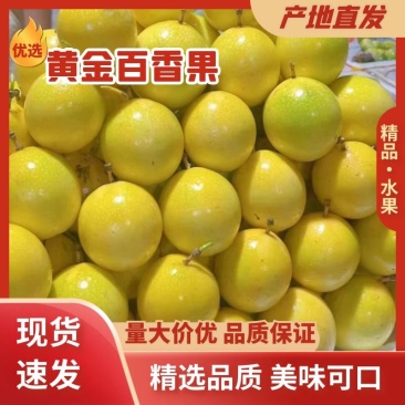 黄金百香果，基地一手货源，大量供应，现货现发优质