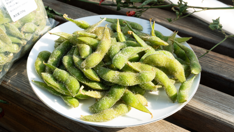 【源头产地】冷冻毛豆净菜0添加极速锁鲜一周备菜