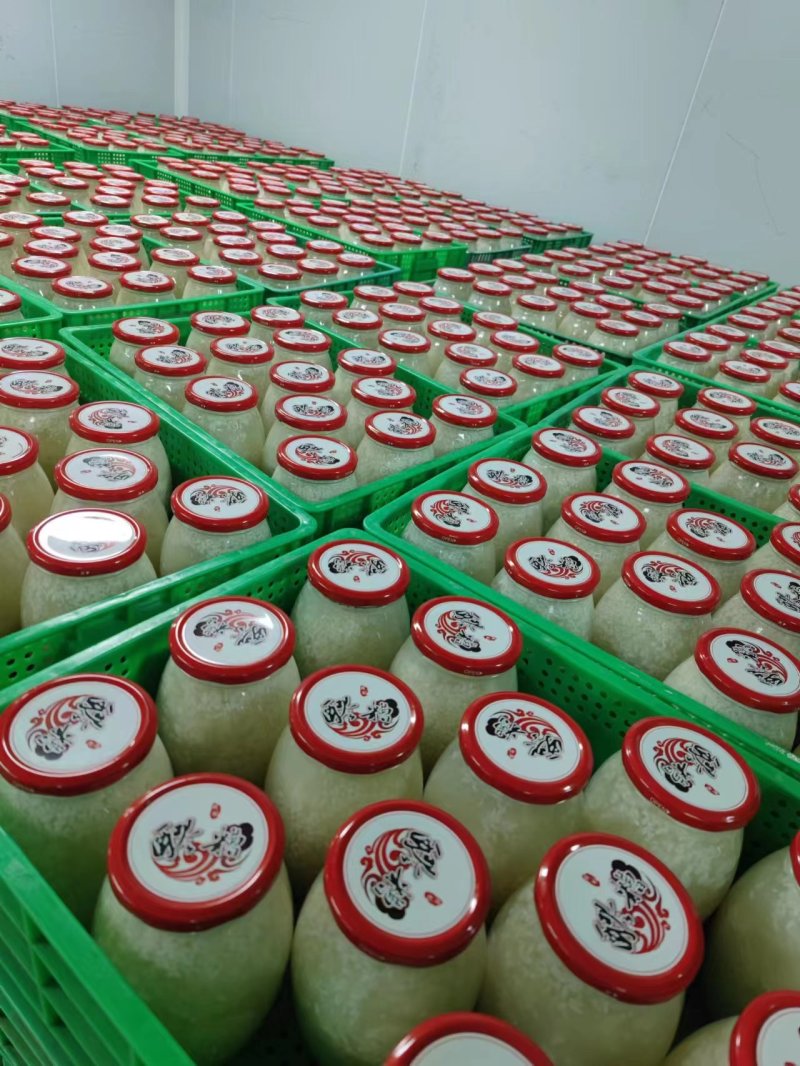 醪糟酒酿瓶装醪糟不添加防腐剂糯米发酵破损包赔多规格包装