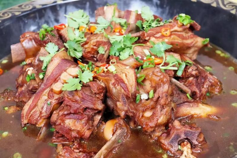 宁夏羊棒骨新鲜现切肉厚髓多厂家直发量大优惠对接商超