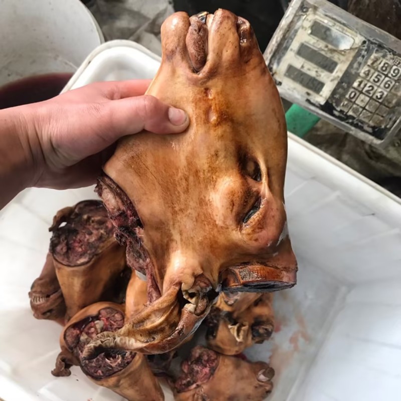 宁夏滩绵羊头整只带皮新鲜现宰一手货源量大从优欢迎咨询