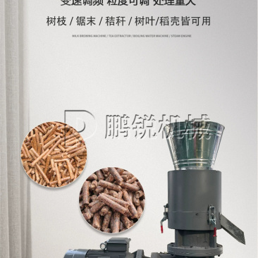 生物质燃料颗粒机木屑锯末造粒机牛粪稻壳压缩压粒机