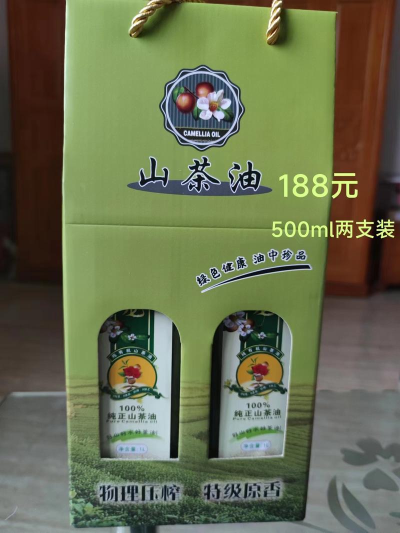 【包邮】正宗山茶油物理压榨特级原香品质保证礼盒装