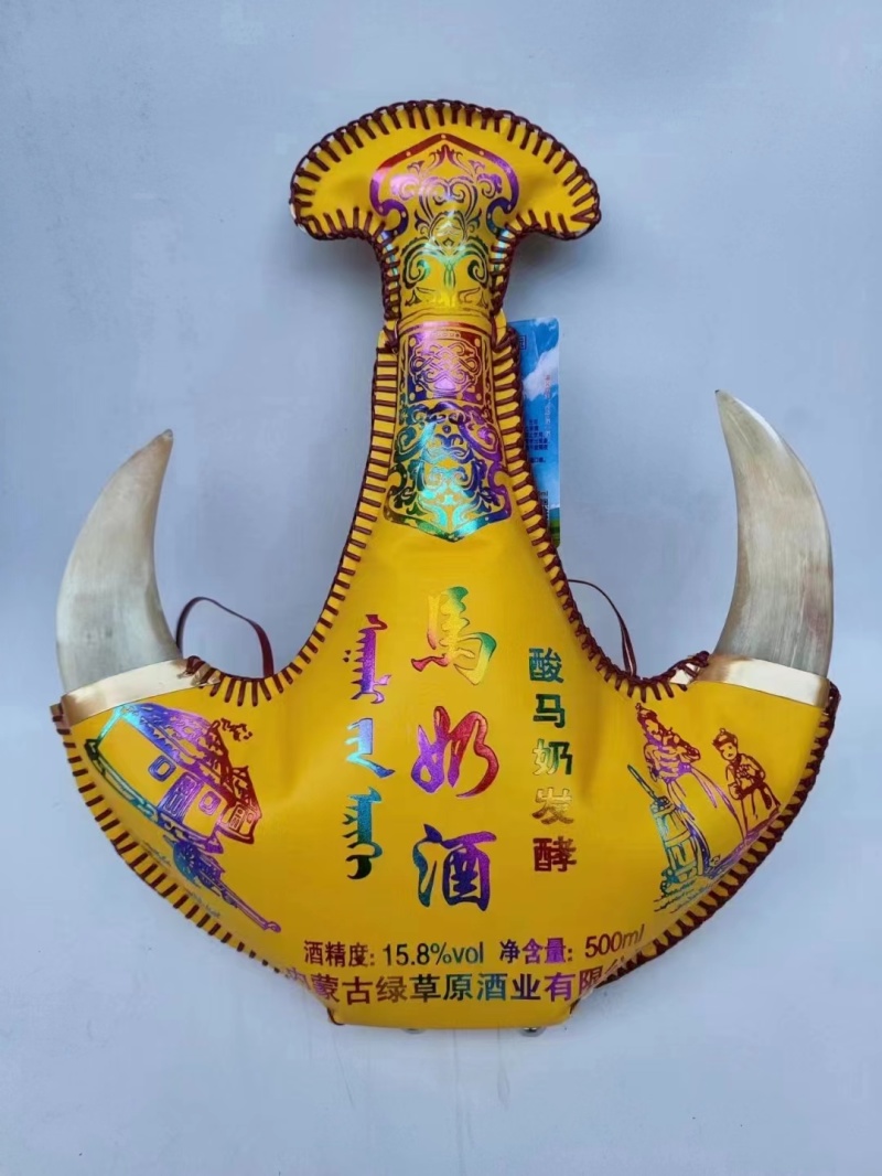 【一件代发】正宗内蒙古马奶酒草原乌兰16度乳白色
