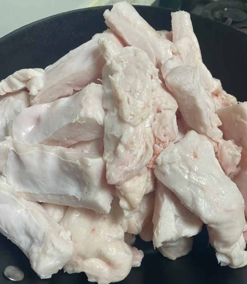 新鲜速冻好板油出油率高大量有货本商品不支持退换欢迎