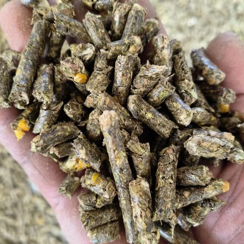 玉米花生秧混合颗粒支持定制工厂货源量大价优欢迎合作