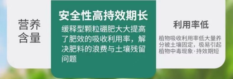 颗粒硼水溶硼小麦玉米果树保花保果底施通用硼肥微量元素