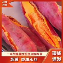 山东临沂精品烟薯烤薯专用流油糖心常年大量供应电商超市