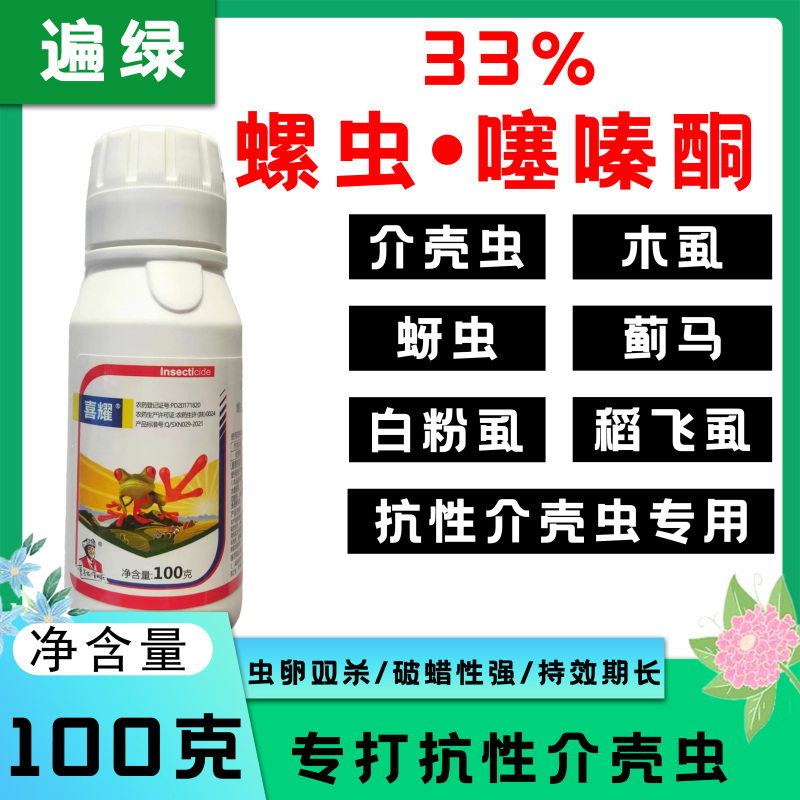 33%螺虫.噻嗪酮