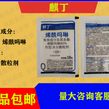 麒丁80%烯酰吗啉水分散粒剂防治黄瓜霜霉病