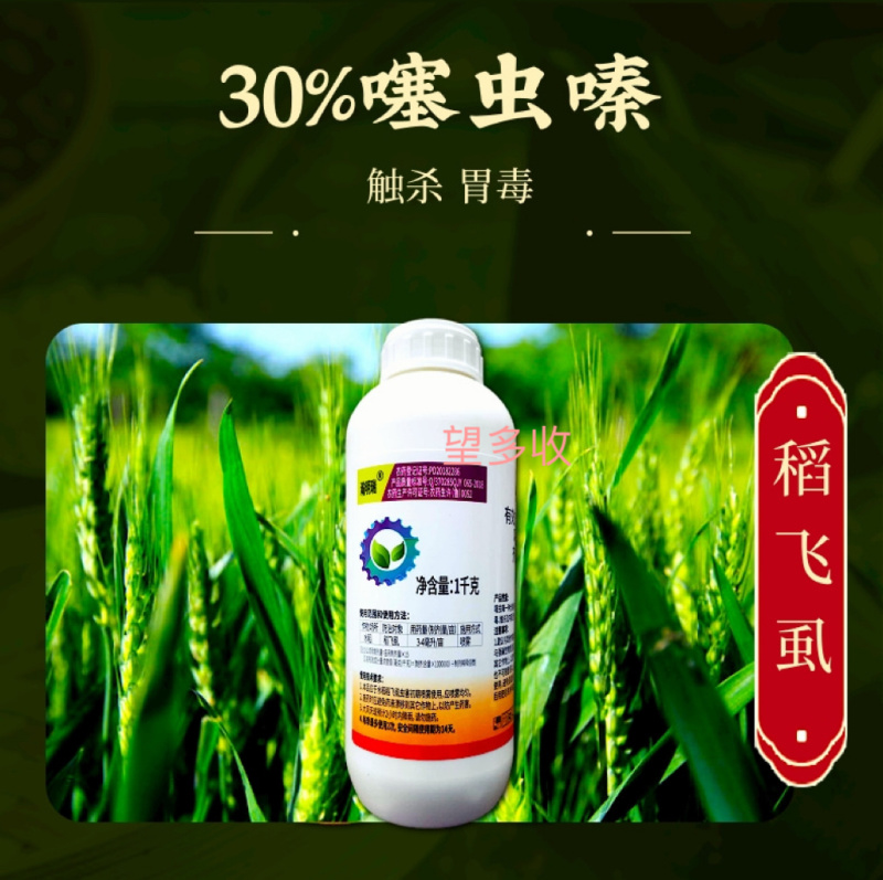 30%噻虫嗪蚜虫稻飞虱白粉虱刺吸类害虫杀虫剂