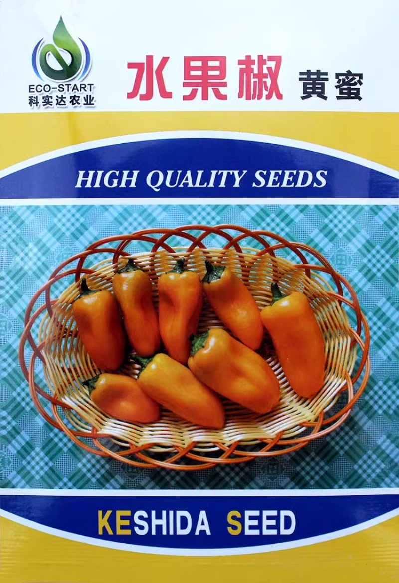 水果椒种子，彩色辣椒种子，爽脆酸甜，无辣味，抗病，耐运输