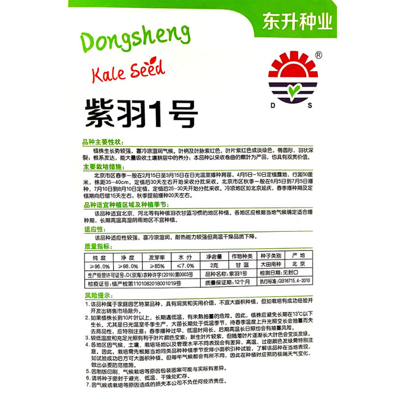 紫色羽衣甘蓝种子杂交甘兰种籽粉羽春秋大田种植