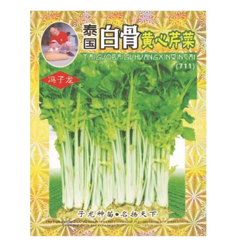 泰国黄心芹菜种子白骨黄心大叶芹菜小香芹种子春秋大田蔬菜种