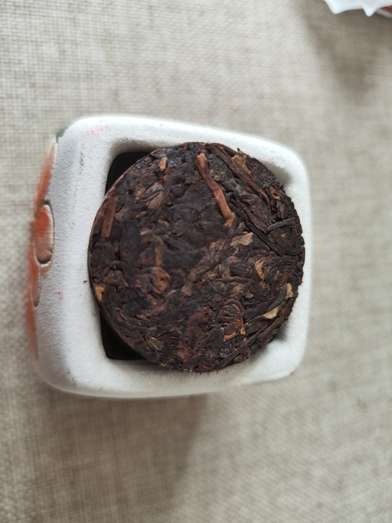 老班章熟茶2019年陈韵小班章普洱茶熟茶8g/片