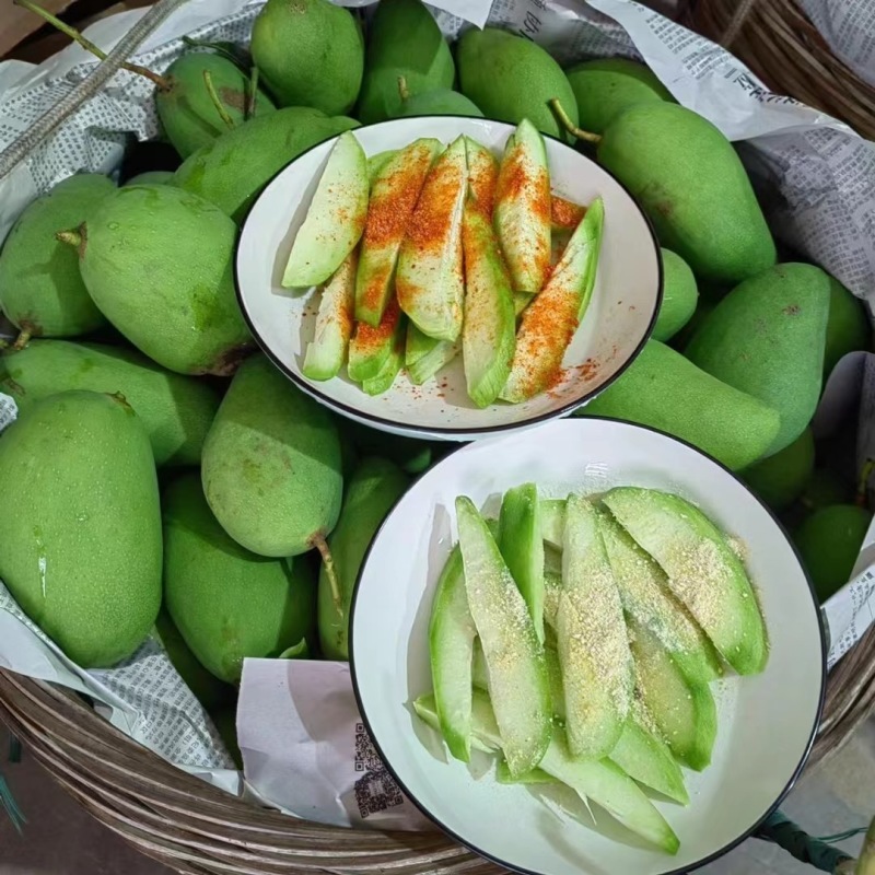 高州脆青芒果品质保证产地直发可视频看货欢迎咨询