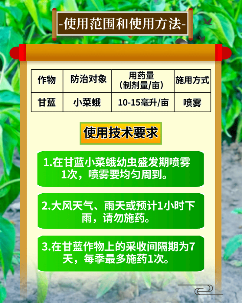 9.8%甲维虱螨脲甲维盐青虫肉虫小菜蛾正品农药虫卵双打