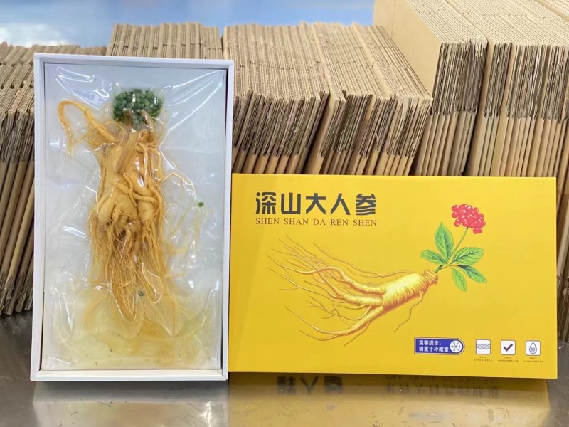 【精品】保鲜参，吉林长白山人参高品质精装规格多样，欢迎进店