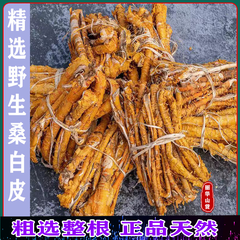 桑树根皮桑白皮整根野生老桑树根切段批发零售另有桑枝片