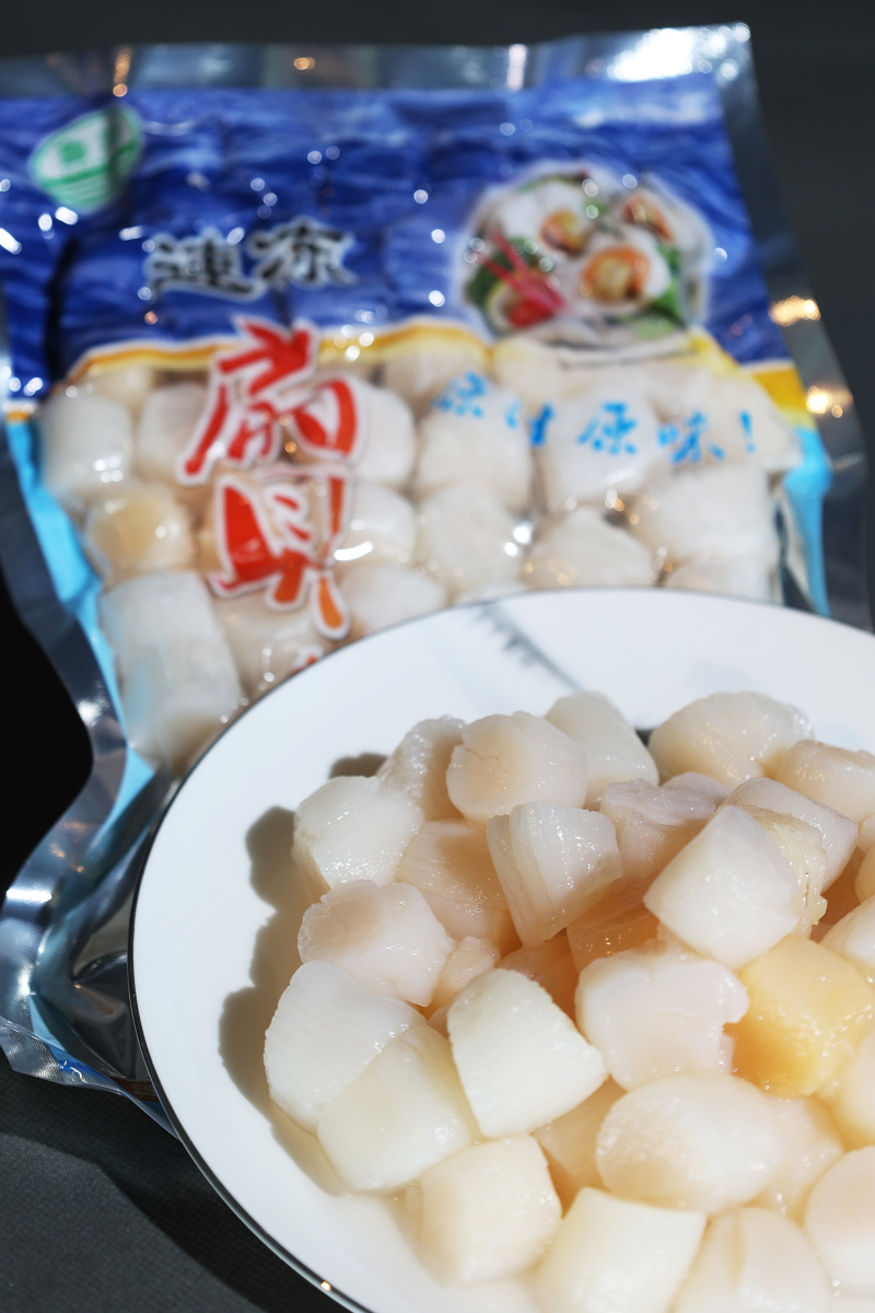 【源头工厂】鲁海扇贝柱非即食净菜一周备菜可代工贴牌