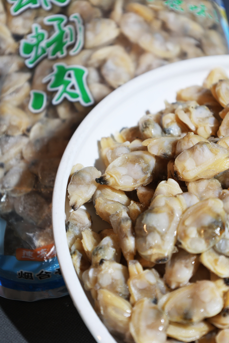 【源头工厂】鲁海蛤蜊肉非即食净菜一周备菜可代工贴牌