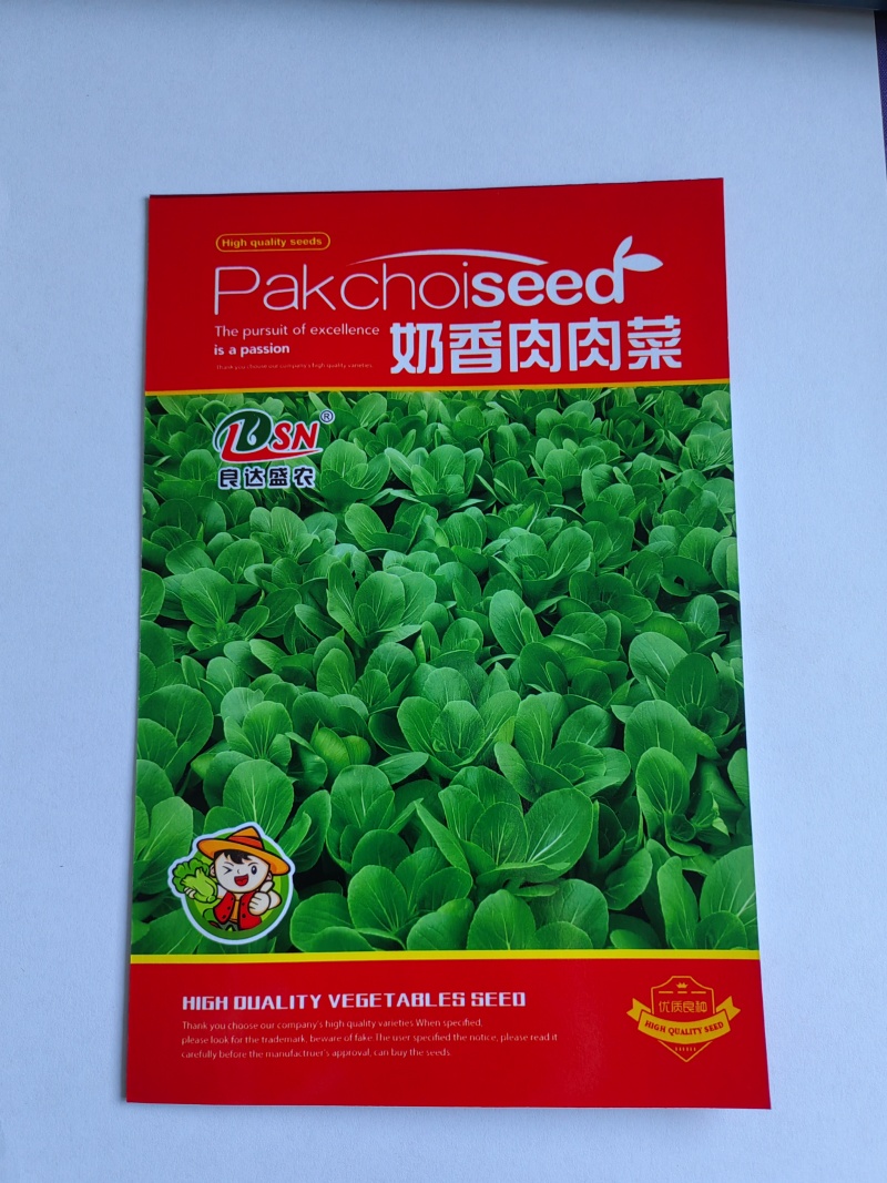 奶香肉肉菜白菜种子生长快品质好抗热耐寒耐肥适应性广
