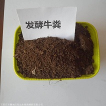 发酵牛粪粉末状有机肥植物草坪绿化用肥料