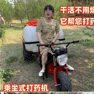 双动力风送打药机果树喷药车自走式果园打药机