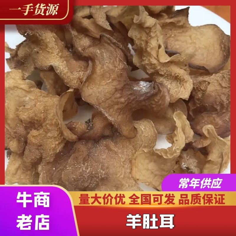 羊肚耳珍珠菌沙耳猪肚耳素食羊肚五斤包邮羊肚耳干货