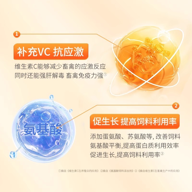 氨基酸多维葡萄糖粉畜禽猪牛羊抗应激养殖鸡鸭鹅饲料添加剂