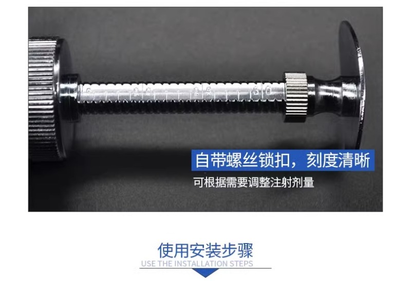 金属注射器不锈钢大针管针筒针头50ml20ml10ml猪