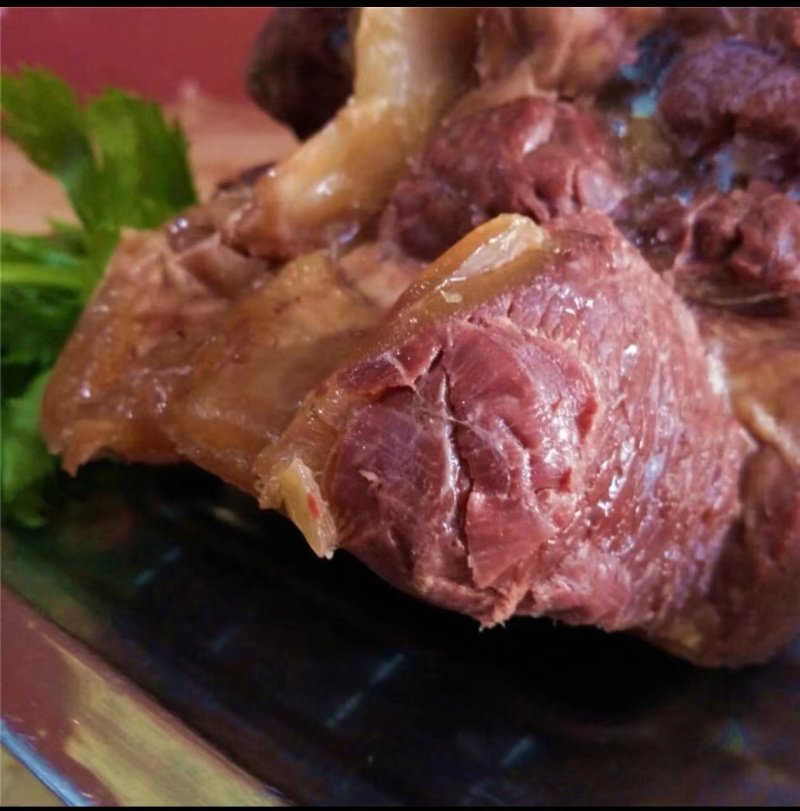 【熟食驴肉】纯驴肉五香驴肉真空包装酒店食材