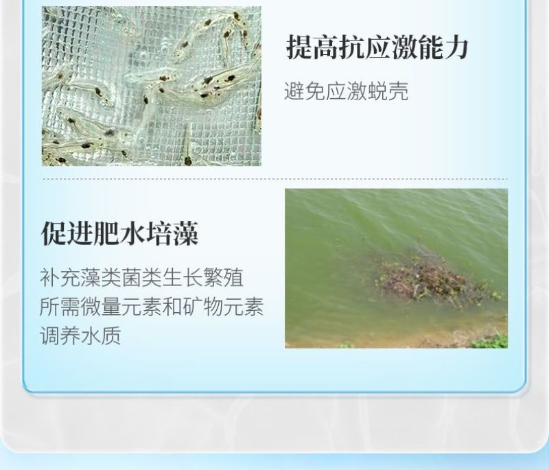 微矿速补钙磷速水产鱼虾蟹补钙用微量元素补钙防啄羽
