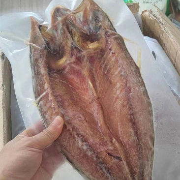 青岛特色鲐鲅鱼干微咸半干油煎外酥里嫩真香